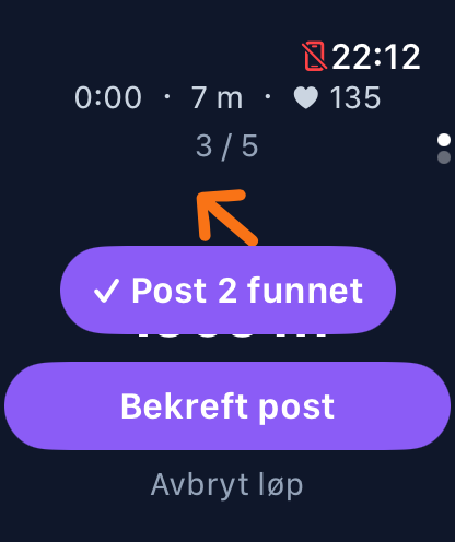 Kartlek på Apple Watch — 5