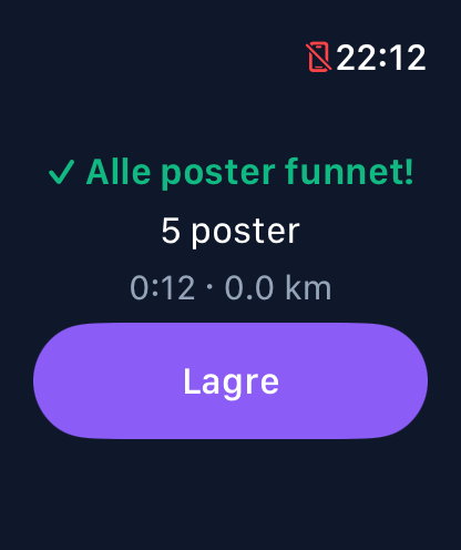 Kartlek på Apple Watch — 6